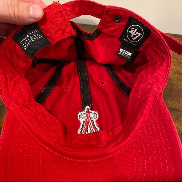 Anaheim Angels 47  Brand Hat, OS, Good Condition - Picture 3 of 4